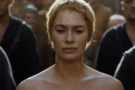 cersei naked|Lena Headey on why she used a body double instead of going。